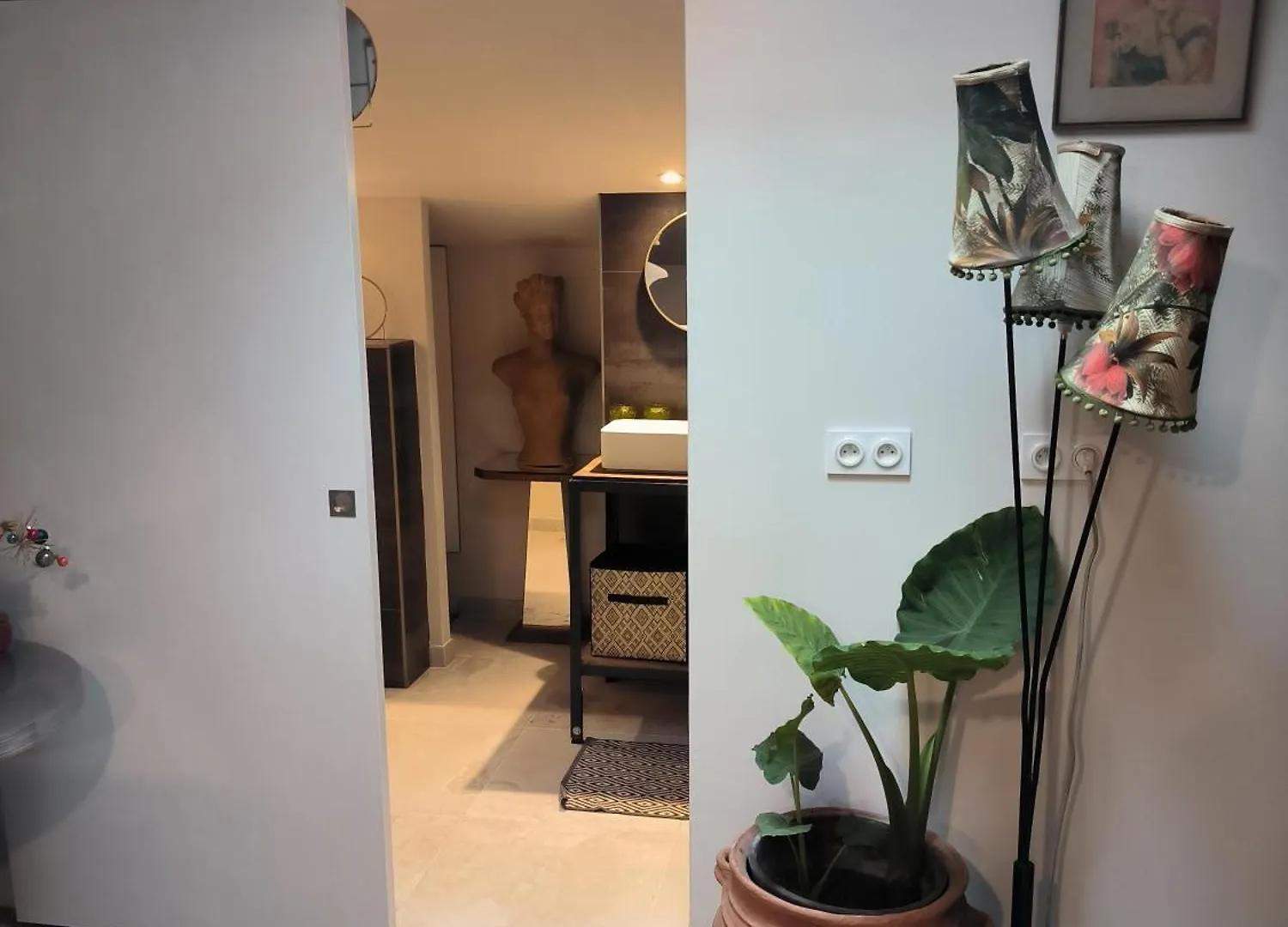 Rum i privatbostad Lavilledieu Ardeche Chambre